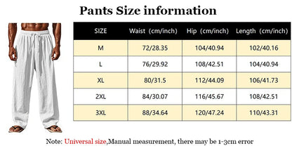 Long Sleeve Shirt Sets Mens Casual Linen 2Pcs Suit Lightweight Long Sleeve Shirt Loose Drawstring Trousers Casual Streetwear Set.
