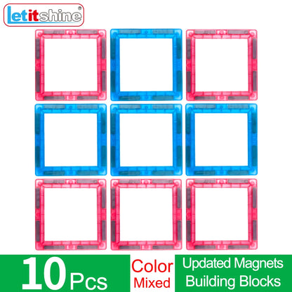 Montessori Magnetic Toys Education Stem Developmental Building Blocks Magnet Tiles Construction Bricks Kids Baby Boy Puzzle Game