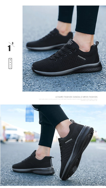 Men Shoes Running Shoes For Men Lightweight Tenis Comfortable Breathable Walking Sneakers.