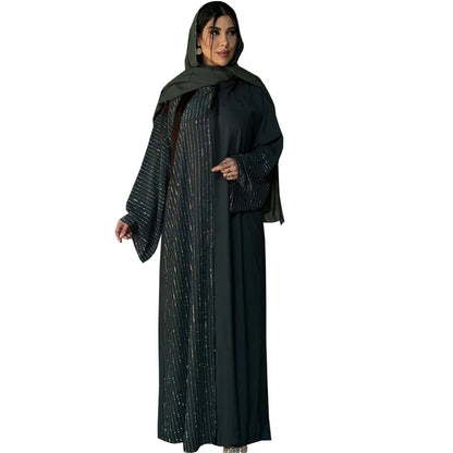Ramadan Eid Kebaya Muslim Abaya Damen Dubai Long Dresses For Women Robe Djellaba Caftan Marocain Femme Musulmane Kaftan Vestidos.
