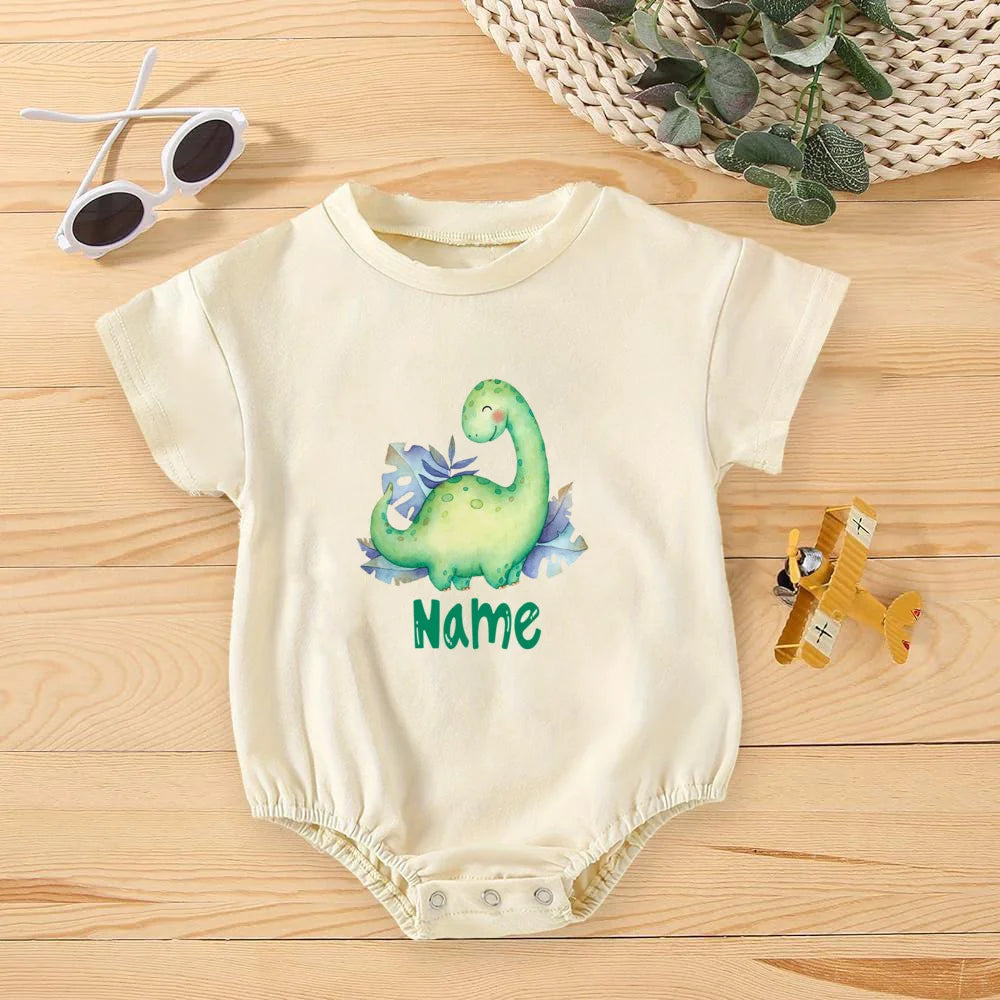 Personalisierter Regenbogen mit Namen Bubble Strampler Säugling Dschungel Geburtstag Party Kleidung Baby Übergroßer Body Niedlicher Wild One Overall.