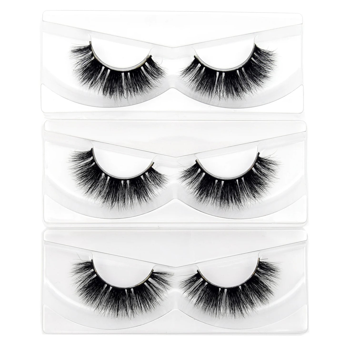Visofree Eyelashes 3D Mink Lashes High Volume Handmade Mink False Eyelashes Thick Full Strip Lashes Cruelty Free cilios posticos