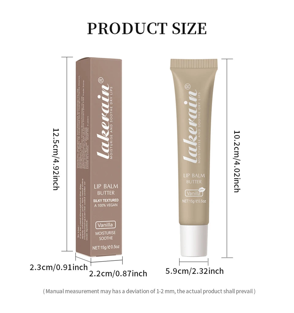 3pcs/Kit Butter Moisturizing Lip Gloss Oil Jelly Lipgloss Liquid Lipstick Lip Tint Brown Sugar Crystal Lip Balm.