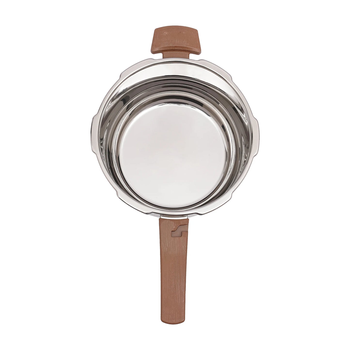 7L 24cm 80kPa Stainless Steel Pressure Cooker Beige Pressure Cooker For Cooking Kitchen Pot For Homes Fast Restaurants Hotels.