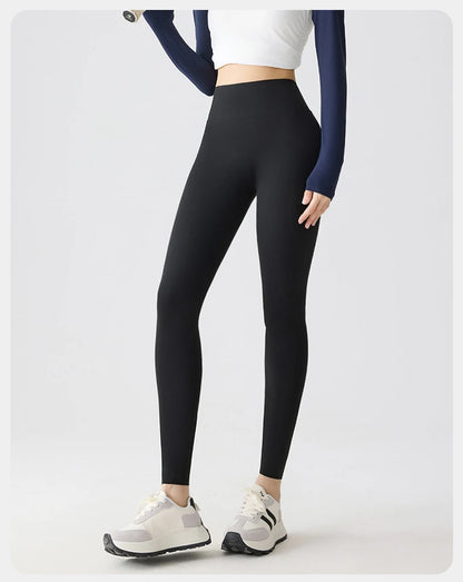 BIVIGAOS Spring Summer Multi Colored Thin Casual Fashion Sharkskin Leggings Women High Waist Tight Sport Cycling Fitness Legging