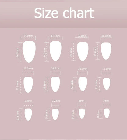 3D Gold Line White French Nail Art Classic Simple Wearable Fake Nails Detachable Finished False Nails Press on Nails with Glue.