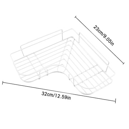 Eisen-Dreieck-Rack für Küche Bad Lager regal verdickt Liebe Eck regal Lager regal langlebig