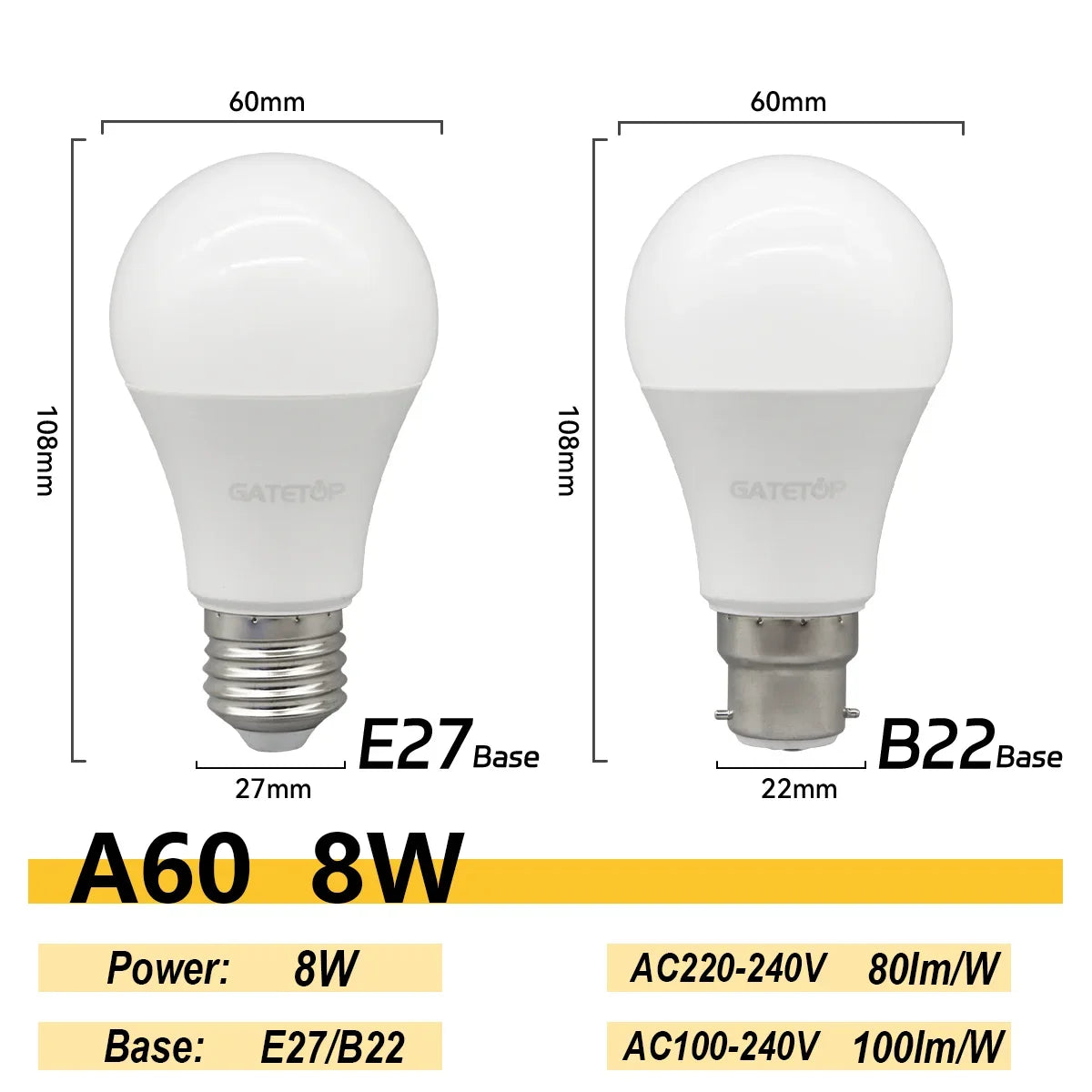 4PCS E27 B22 Basis Led-lampe 8W 18W 20W 24W Lampen Hight Lumen AC220V 230V 110V Licht Lampen für Home Derection Wohnzimmer Beleuchtung