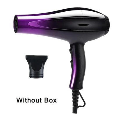 High-Power Ionic Hair Dryer Fast Heating and Hot/Cold 9 Gears Adjustment Home Professional Hairdryer Blow Dryer with Accessories