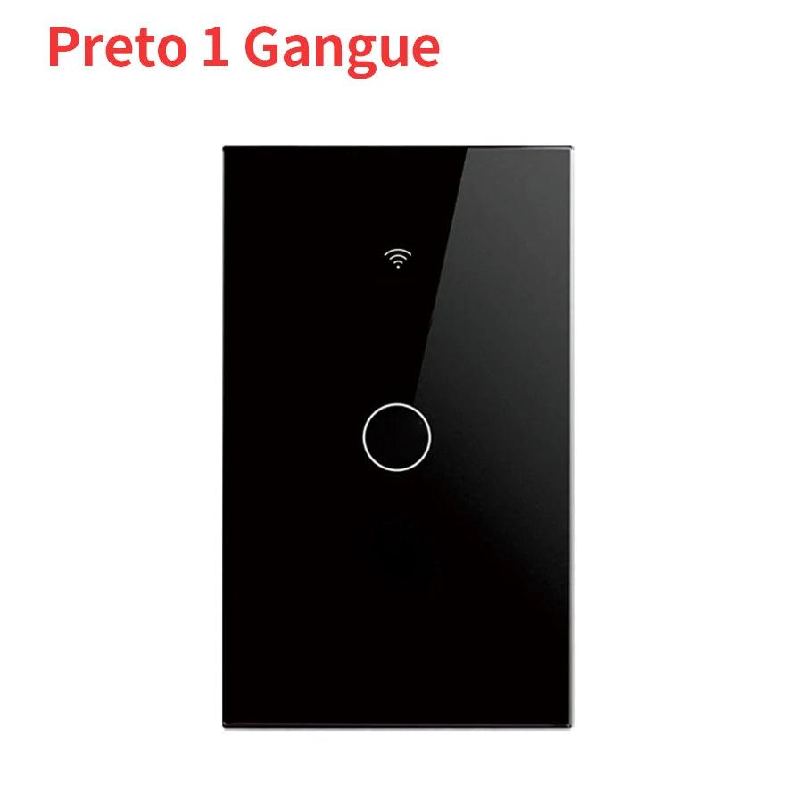 Tuya WiFi Touch Wand Smart Switch 1/2/3 Gang Licht Schalter Ohne Neutral Linie Smart Leben APP Steuerung unterstützung Alexa Google Hause