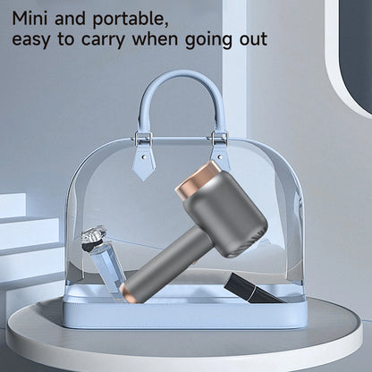 Wireless Hair Dryer Charge & Plug 2-in-1 Hair Dryer Negative Ion Hair Dryer 3-Speed Adjustment for Travel Outdoor Dormitory