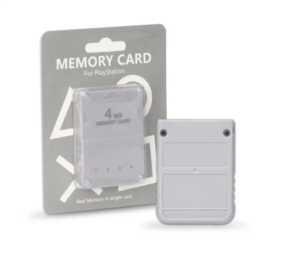 BlueRetro 1PC/2PC 4M Memory Card For PS1 Save Game Card  For PlayStation1 PS One Game Consoles Data Saving Progress Memory Card.