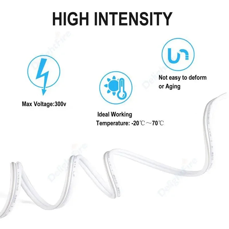 2pin 5V 12V Electrical Wire 26 24 22 20 18 AWG White Grey Tinned Copper Insulated PVC Extension Cable for Auto Speaker LED Strip.