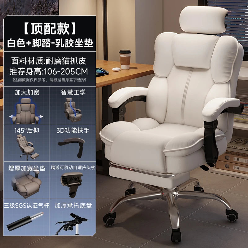 Rückenlehne Student Bürostuhl Konferenz Räder Kommode Lesen Bürostuhl Thron Bequeme Sillas De Oficina Home Möbel