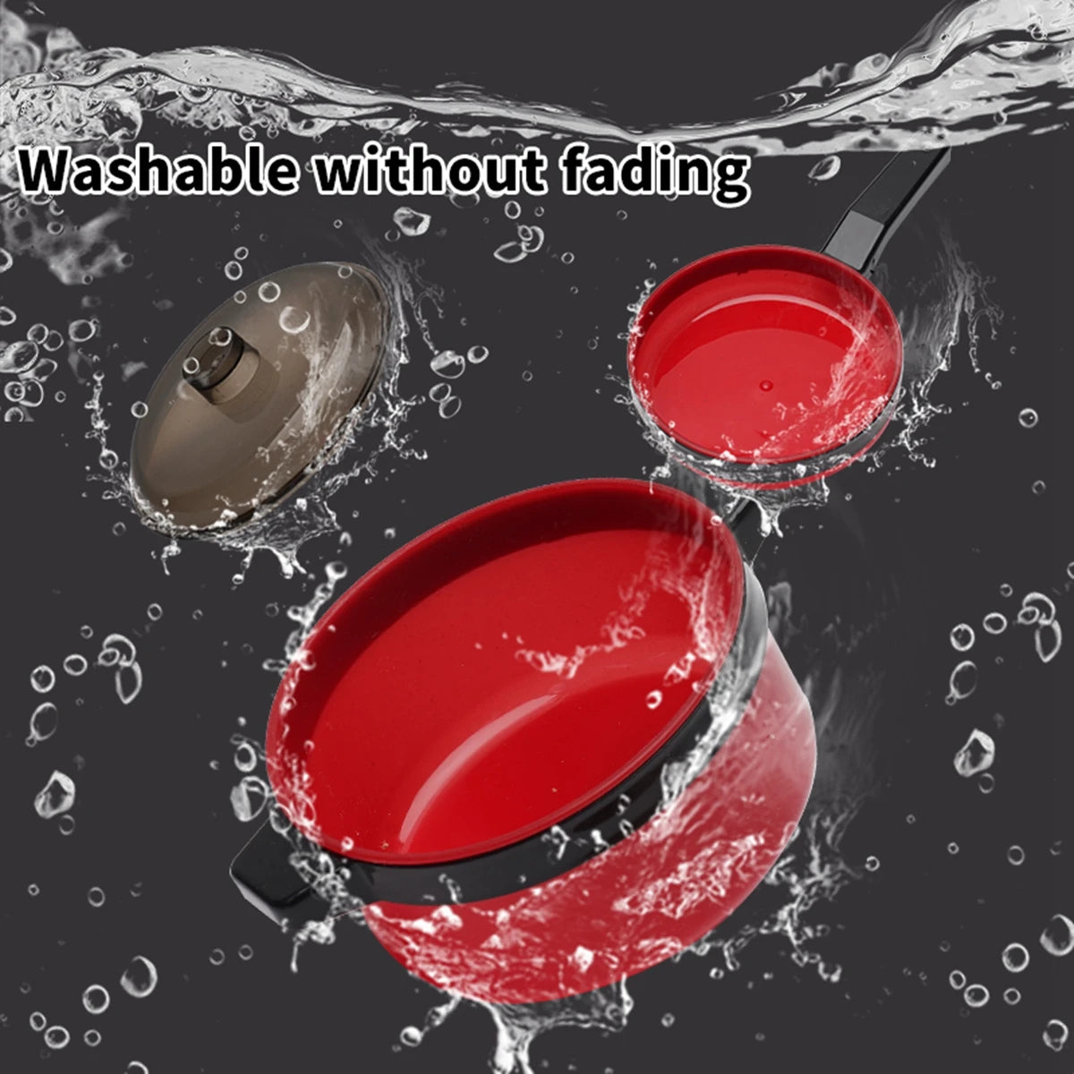 Children's simulated high fidelity cooking toys, home and school use chefs to pretend toy sets suitable for role-playing kitchen.