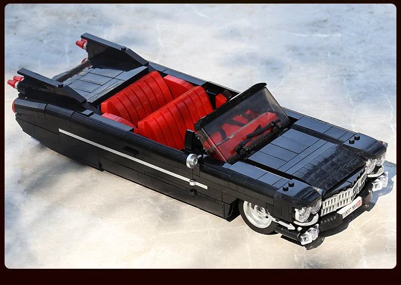 Mould King 10012 Technical Car Model Toys The Eldorado Set Building Block Assembly Creative Brick Kids Christmas Gift.