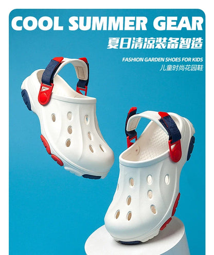 Children Shoes Boy Sandals Summer Cute Summer Clogs 3 To 7 Years Kids Indoor House Shoes Sneaker Casual Sports Boy Slipper Shoes.