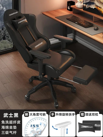 Moderne Gaming-Bürostühle, Computer, ergonomisch, drehbar, Komfort-Bürostühle, verstellbare mobile Büromöbel, Bureaustoel LLOC