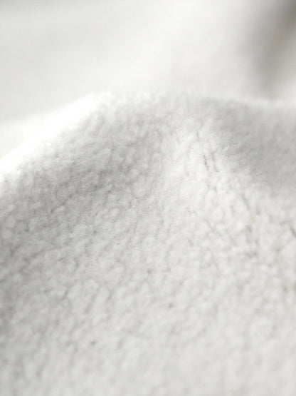 420G Heavyweight Fleece-Lined Sweatpants for Men, Lamb Wool Fleece, Warm Drawstring, Light Gray, Sports Casual Joggers, Winter.