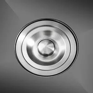 Edelstahlspüle 40 x 45 cm, schwarze Küchenspüle mit Spültischarmatur, 1 x 45 cm, Unterschrankspüle W | Abtropfbrett und Sieb