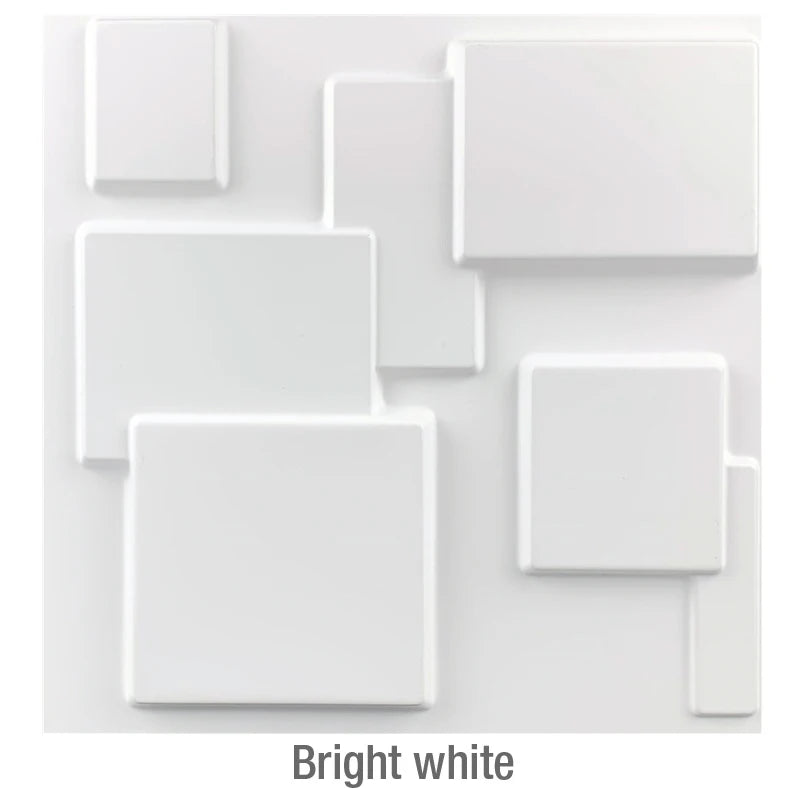 30x30cm Decorative 3D Wall Panel Diamond Stone Brick Living Room TV Background Decals Tile Mold 3D wall sticker bathroom kitchen