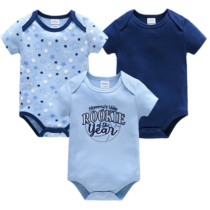 Kavkas 3 Teile/los Baby Body 100% Baumwolle Lion Print 3M 6M 9M 12M Neugeborene Mädchen Kleidung Sommer Körper Kleidung.