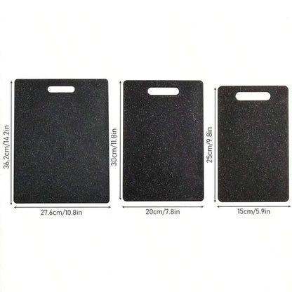 Marble Texture PP Cutting Board Antibacterial and Mildew Cutting Board Kitchen Vegetable Cutting Board Dishwasher Safe