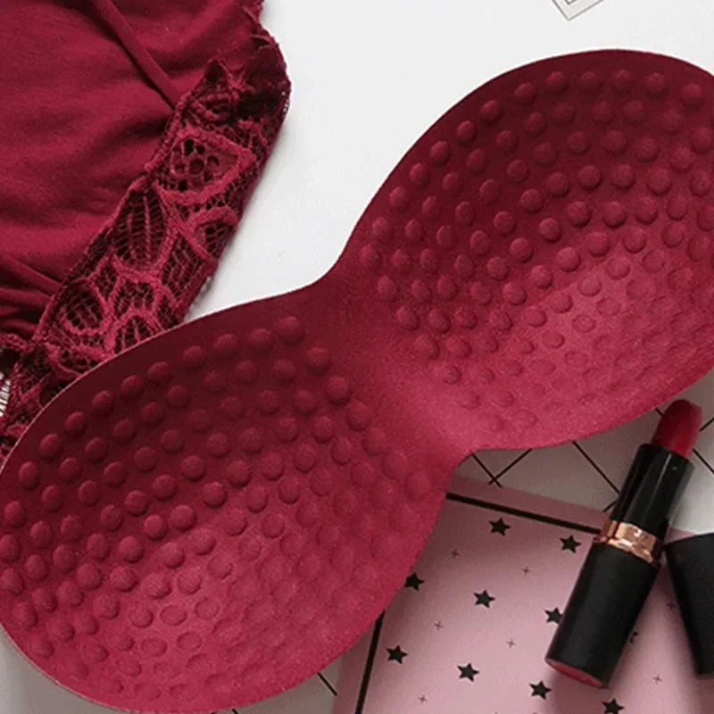 Sexy Lingerie Seamless Sport Bra Strapless Top Bra Girls Sunflower Lace Bras Push Up Bralette Brassiere for Women Underwear.