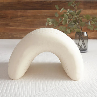 100% Natural Latex Sleeping Bed Pillow Luxury Pillow for Side Back and Stomach Sleepers Orthopedic Pillows Cervical Health Care