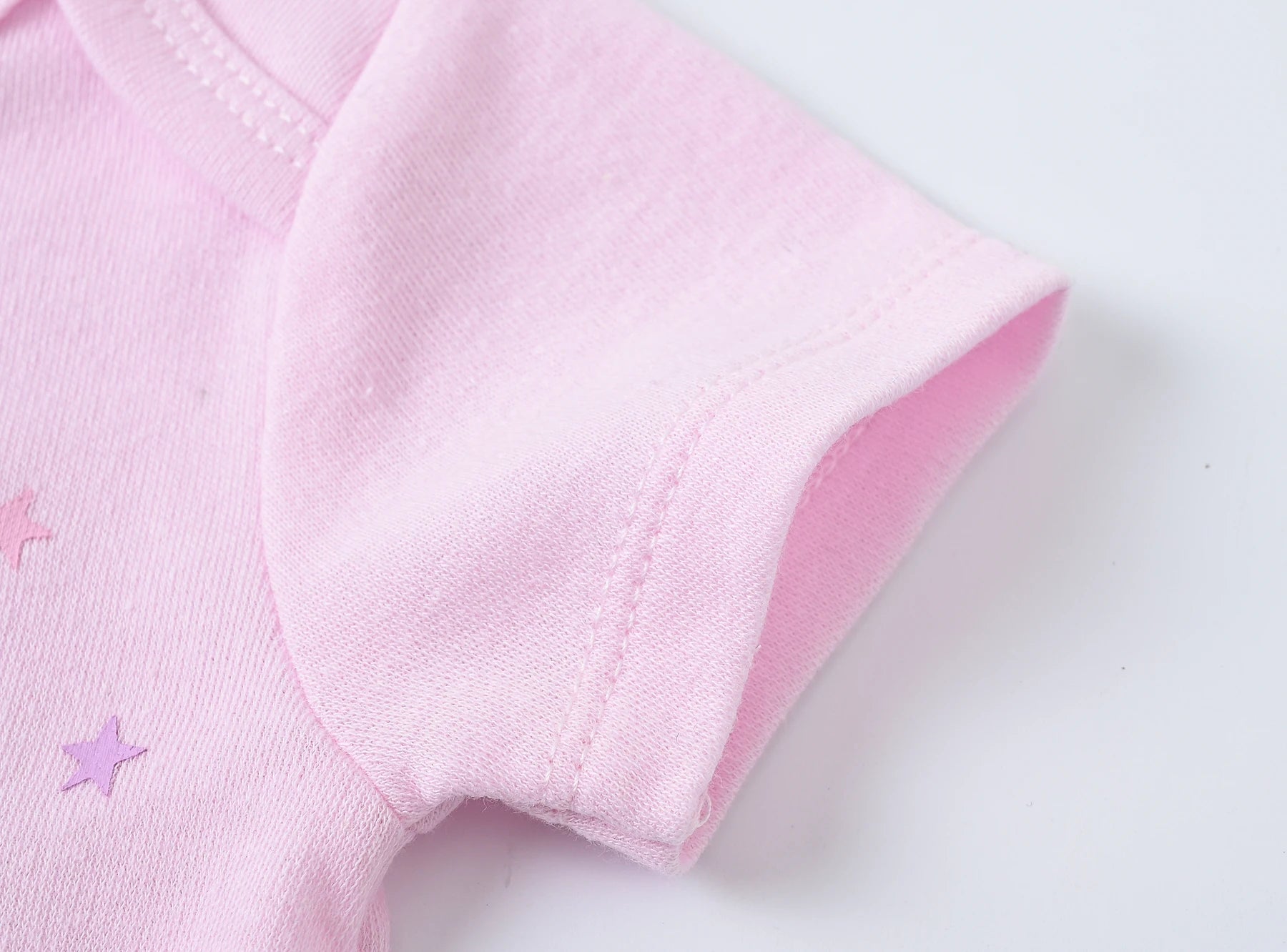 3/6 Stück viel Baby-Kleidung für Mädchen, Gastronomie, Baumwolle, kurzärmelig, Mädchen-Body, 0–12 Monate, Neugeborene, Jungen-Kleidung, Kleinkind.