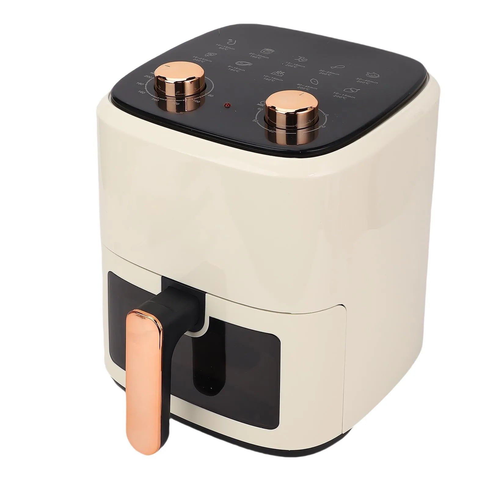 1350W Air Cooker 5.5L Large Capacity Full Automatic Multifunction Oilless Kitchen Fryer for Making Egg Tart Grilled Fish.