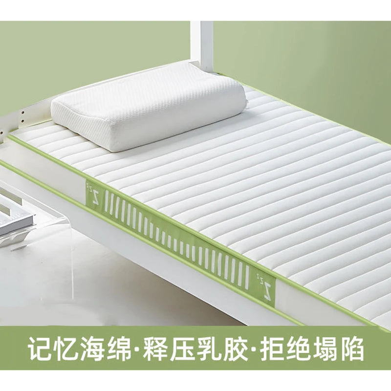 Latex Memory Baumwolle Matratze Kissen für Heim kinder Tatami Matte benutzer definierte Studenten wohnheim einzelne 90x190 Matratze