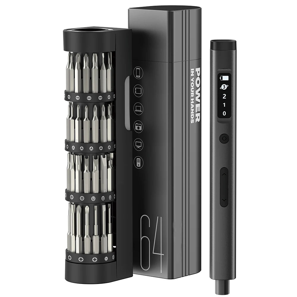 66-in-1-Elektrowerkzeug, wiederaufladbarer Elektroschrauber, Präzisionssets, magnetische kleine Bits für Xiaomi Mobile Phone Repair Toys
