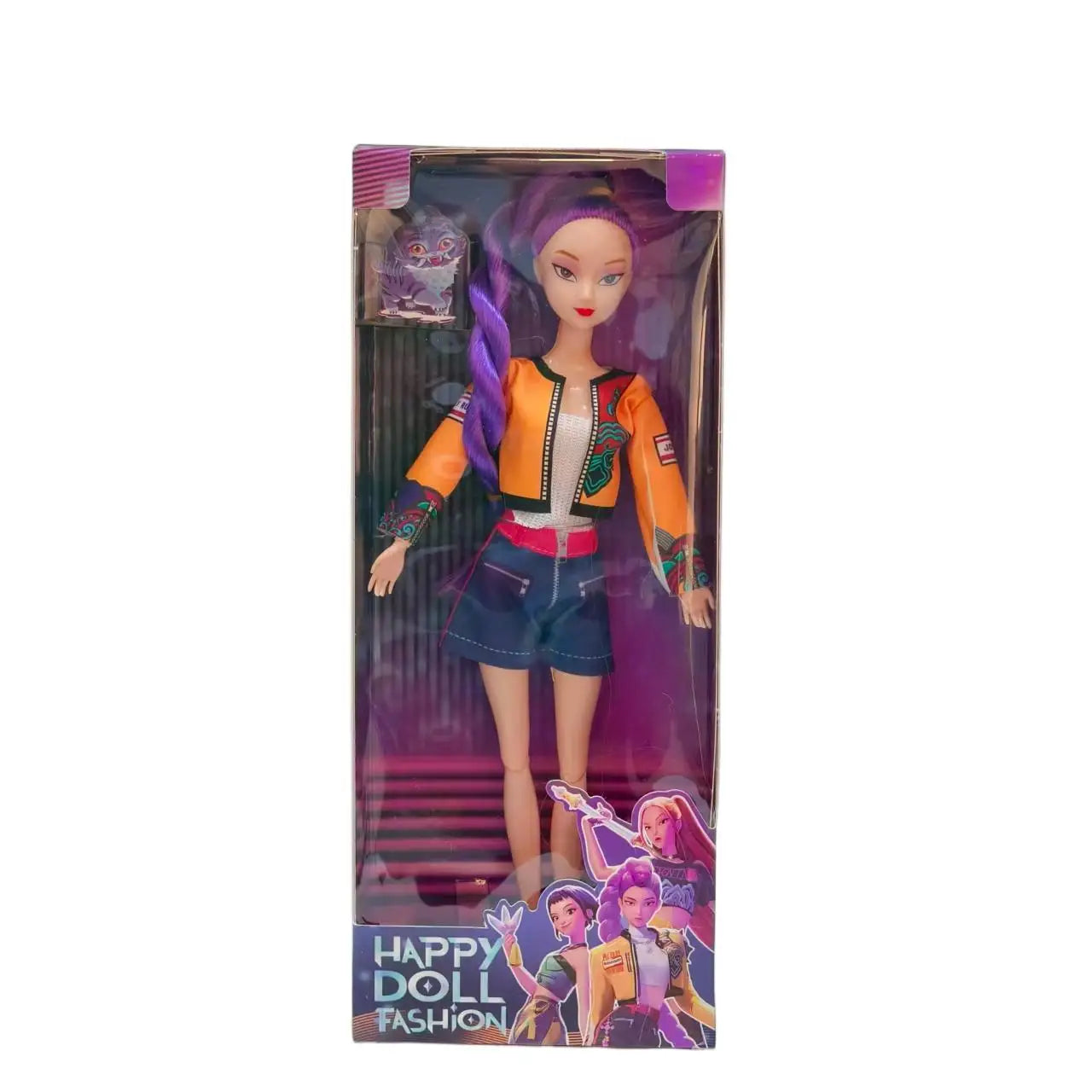 2025 Popular New Korean Wave Girl Group K-POP Witch Hunt Doll Rumi Mirazoi Toy Vinyl Doll Christmas Children's Birthday Gift.