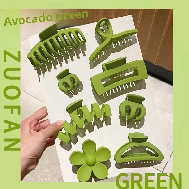 Matte Flower Hair Grips Set for Women Fairy Style Fresh Sweet Headwear for Updo Hairdo Back of Head Hair Accessories.