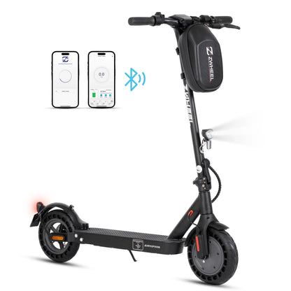 10 inch Electric Scooter 36V 10Ah 500W Escooter Adult  20-35km Range, Dual Brake, Support APP Foldable Scooter ABE 20km/h.