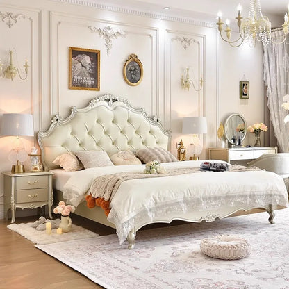 Kopfteilrahmen Doppelbett 150 x 200 King Size Hochzeitsregale Doppelbett Twin Holz moderne Cama De Casal Schlafzimmermöbel