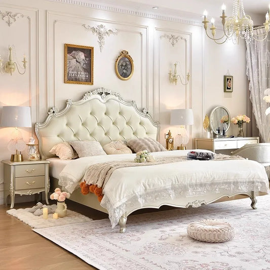 Kopfteilrahmen Doppelbett 150 x 200 King Size Hochzeitsregale Doppelbett Twin Holz moderne Cama De Casal Schlafzimmermöbel