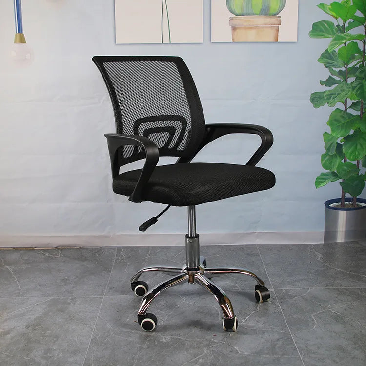 Home-Office-Stuhl verstellbarer Gaming-Stuhl Ergonomischer Drehstuhl mit mittlerer Rückenlehne Sessel Büro Schreibtischs tuhl Wohn möbel