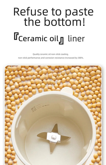 350ML Soybean Milk Machine Automatic Intelligent Food Blender Electric Fruit Juicer Water Boiling Kettle Rice Paste Maker 220v.
