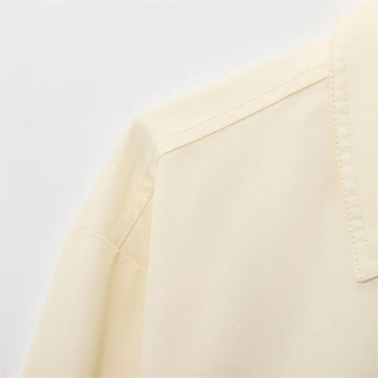 UNIZERA Women's Jacket with Simple and Versatile Zipper Collar Long Sleeve Style Summer New Style Jacket.