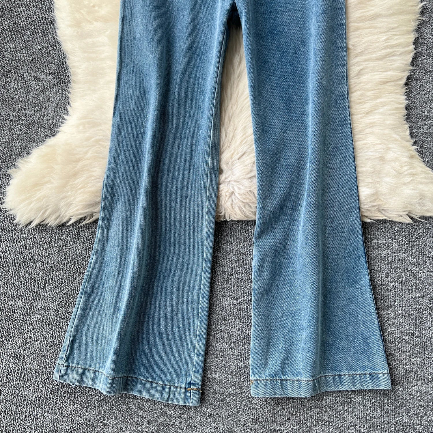 Jumpsuits Women Denim Suspender Jeans One Piece Wide Leg Pants Washed Mom Distressed Pockets Trousers Summer 2025 Streetwear.