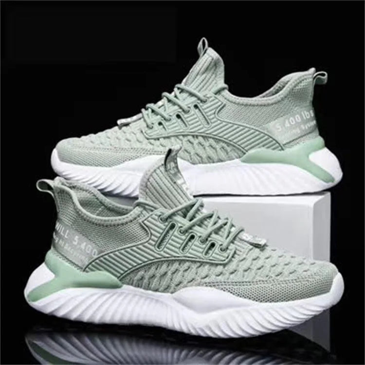 Lace-up Fashion Sneakers Men's Sports Shoes Comfortable Breathable Men Running Shoes Hot Sale Autumn Non-slip Training Shoes.