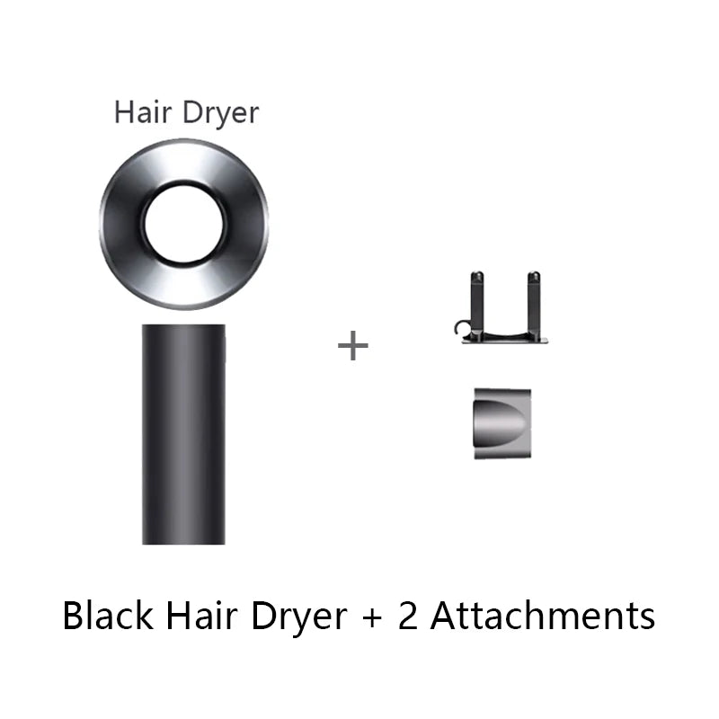 Diffuser Hairdryer Ionic 5in1 Professional Electric Hair Dryer Heat Leaf Blow Drier With Diffuser Ion Leafless Air Blower Woman.