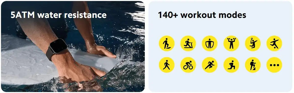 Xiaomi Redmi Watch 5 Active Smart Watch, Bluetooth Call, 2" LCD Display, All Day Heart Rate Blood Oxygen Monitoring Smartwatch.