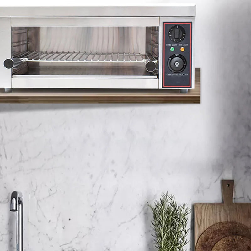 Household 220v Electric Heating Surface Stove Commercial Hanging Drying Oven With Timer Electric Oven New Multi-function Grille.