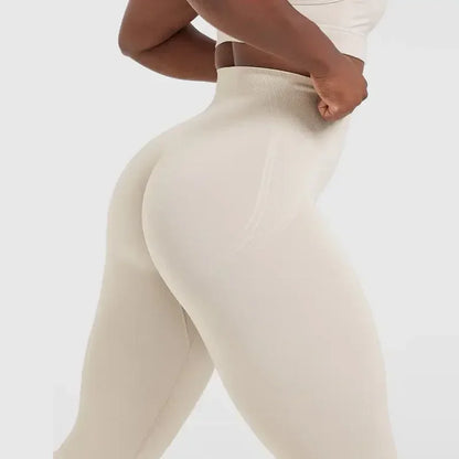 Oneractive Fitness Women Sport Seamless Leggings High Waist Elastic Solid Yoga Leggings Gym Trainning Joggings Pants Female.