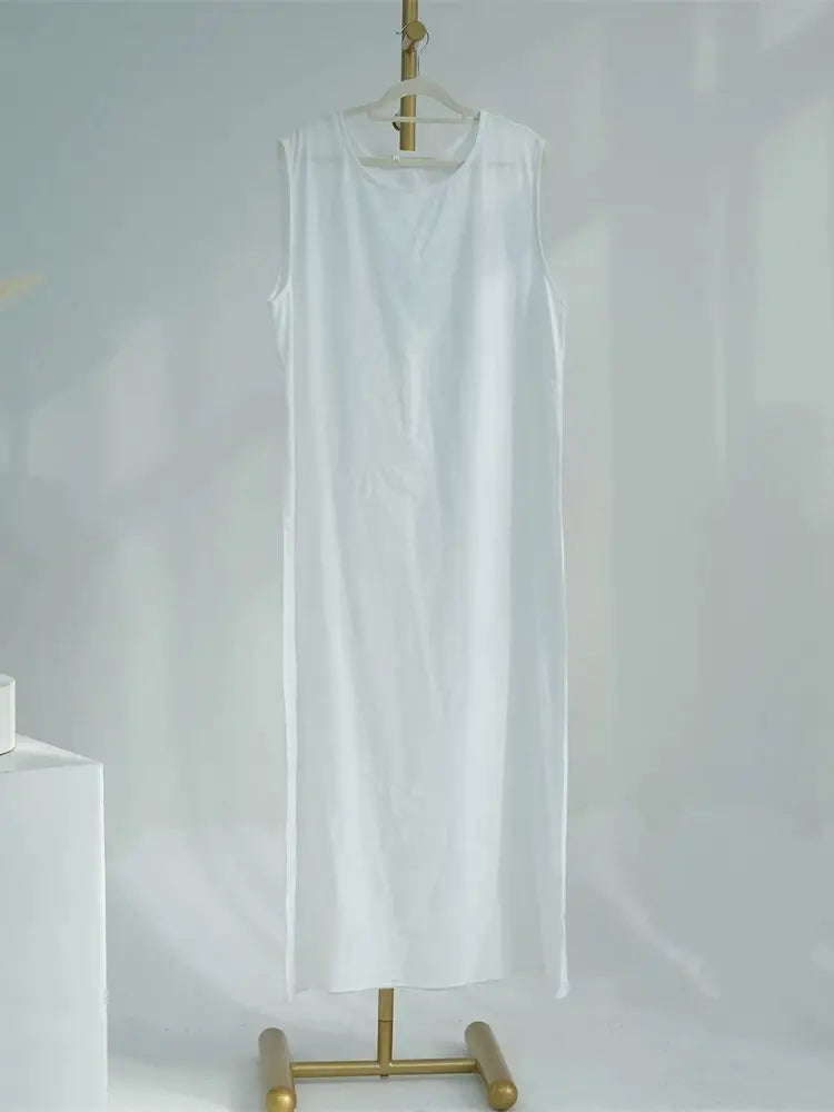 Eid Summer Cotton Linen Kimono Coat Dubai Open Abaya 2024 Muslim for Women Set Retro Kaftan Modest Dresses Islam Clothing Kebaya