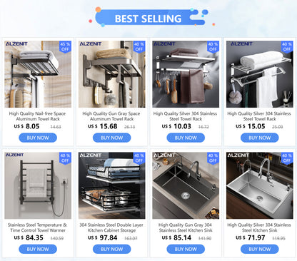 304 Stainless Steel Kitchen Sink Farmhouse Above Counter Undermounter Single Wash Basin with Gourmet Faucet Drain Accessories