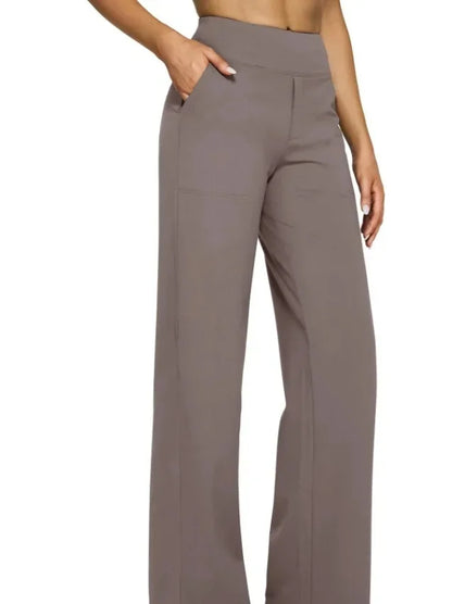 Lässige, lockere Hose mit geradem Bein für Damen, Sommer, Neuankömmling 2024, Taschendetail, bequeme Passform, lange Hose, modisch